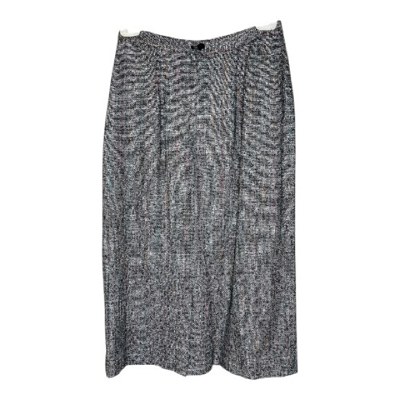 Vintage 80’s Bretton Place Gray Tweed Blazer and Skirt Sz 8 - Picture 3 of 7